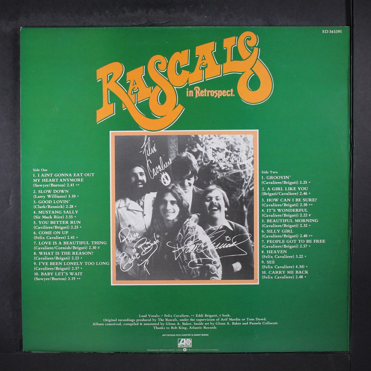 in retrospect by RASCALS