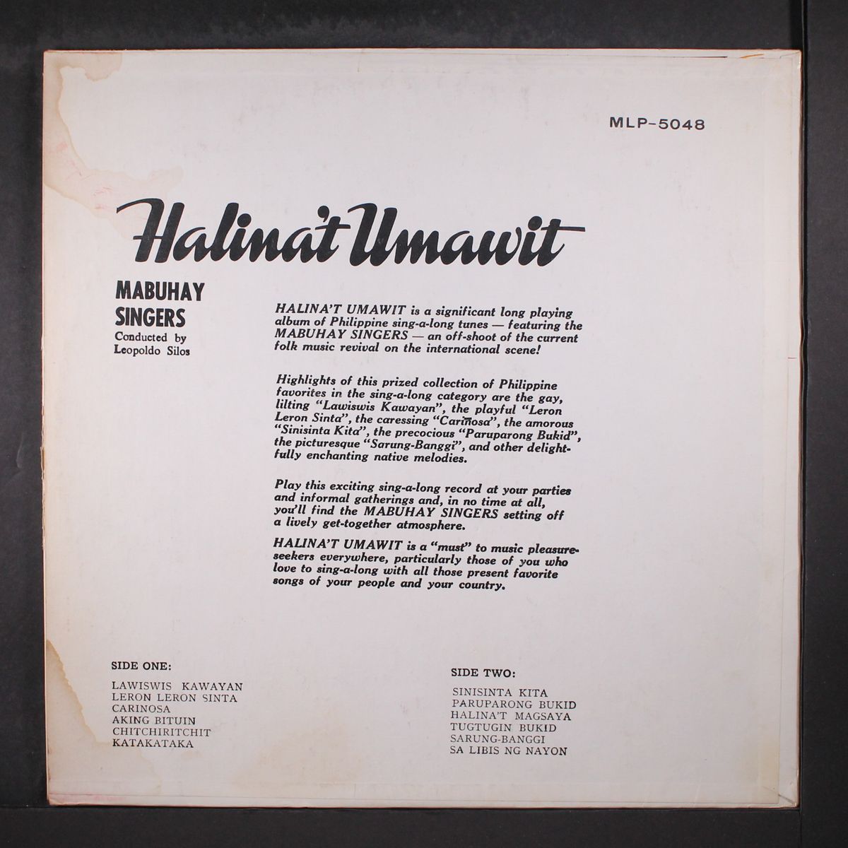 halina't umawit by MABUHAY SINGERS