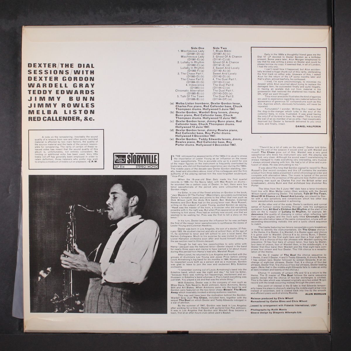 dexter: the dial sessions by DEXTER GORDON