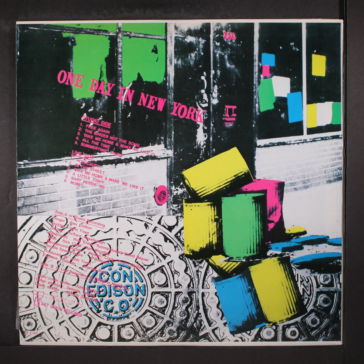 one day in new york by ALEX CHILTON