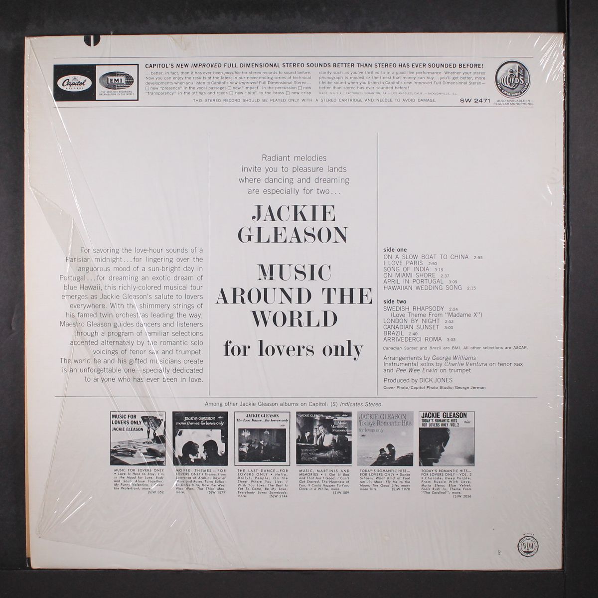 music around the world by JACKIE GLEASON
