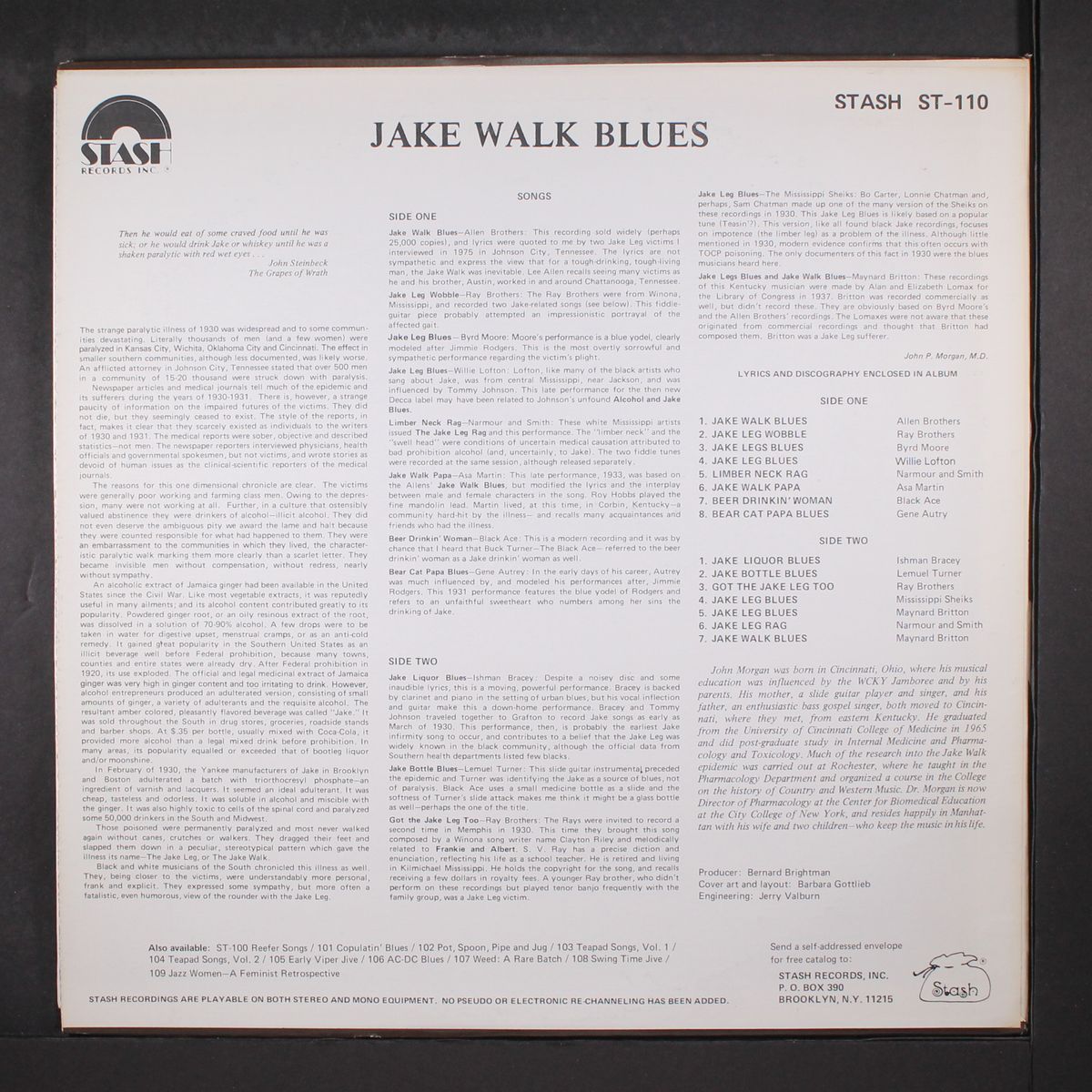 jake walk blues by VARIOUS