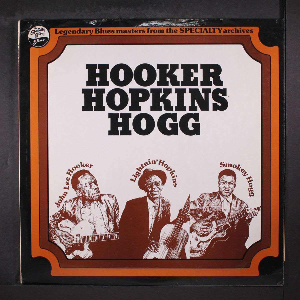 hooker, hopkins & hogg by JOHN LEE HOOKER, LIGHTNIN' HOPKINS & SMOKEY HOGG
