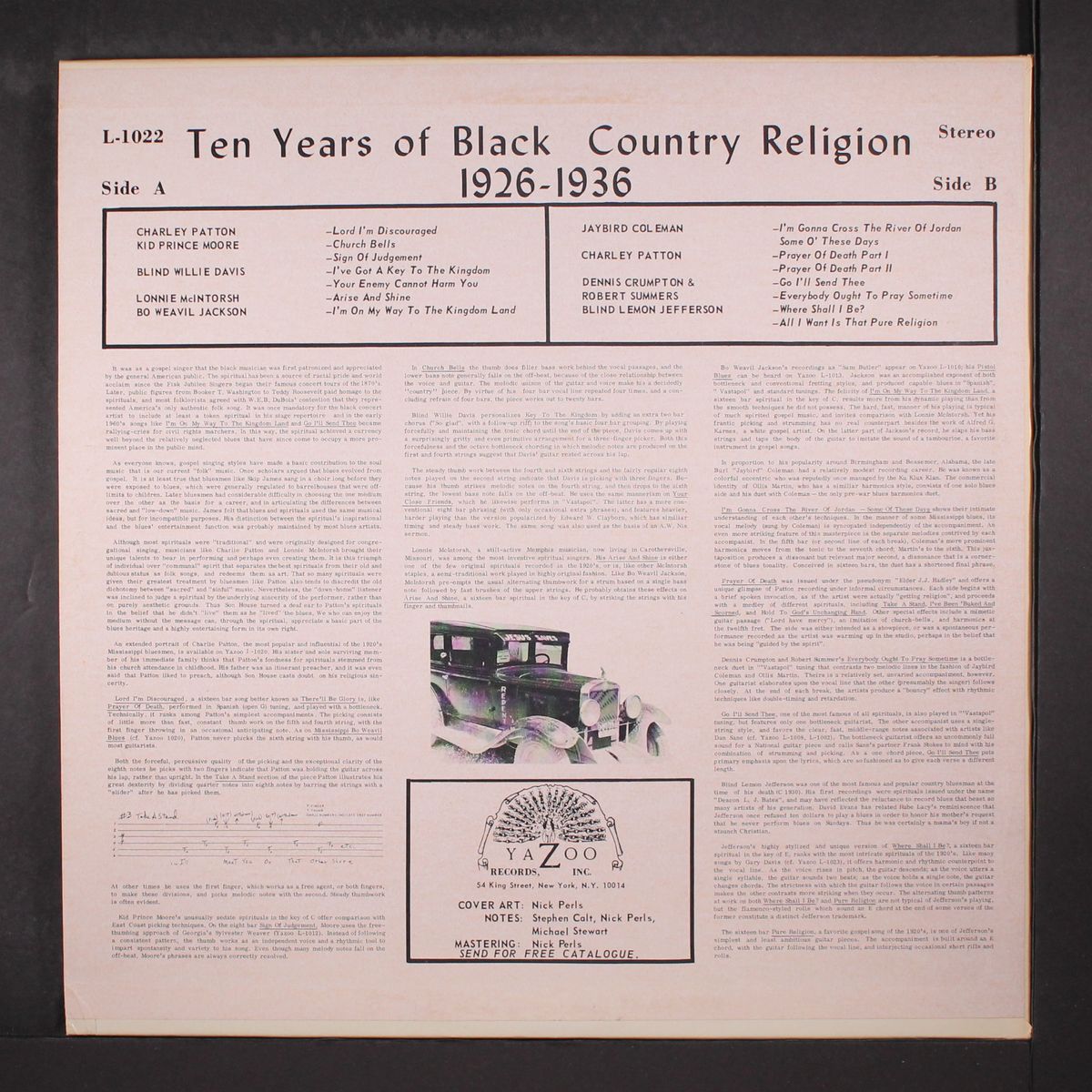 ten years of black country religion, 1926-1936 by VARIOUS