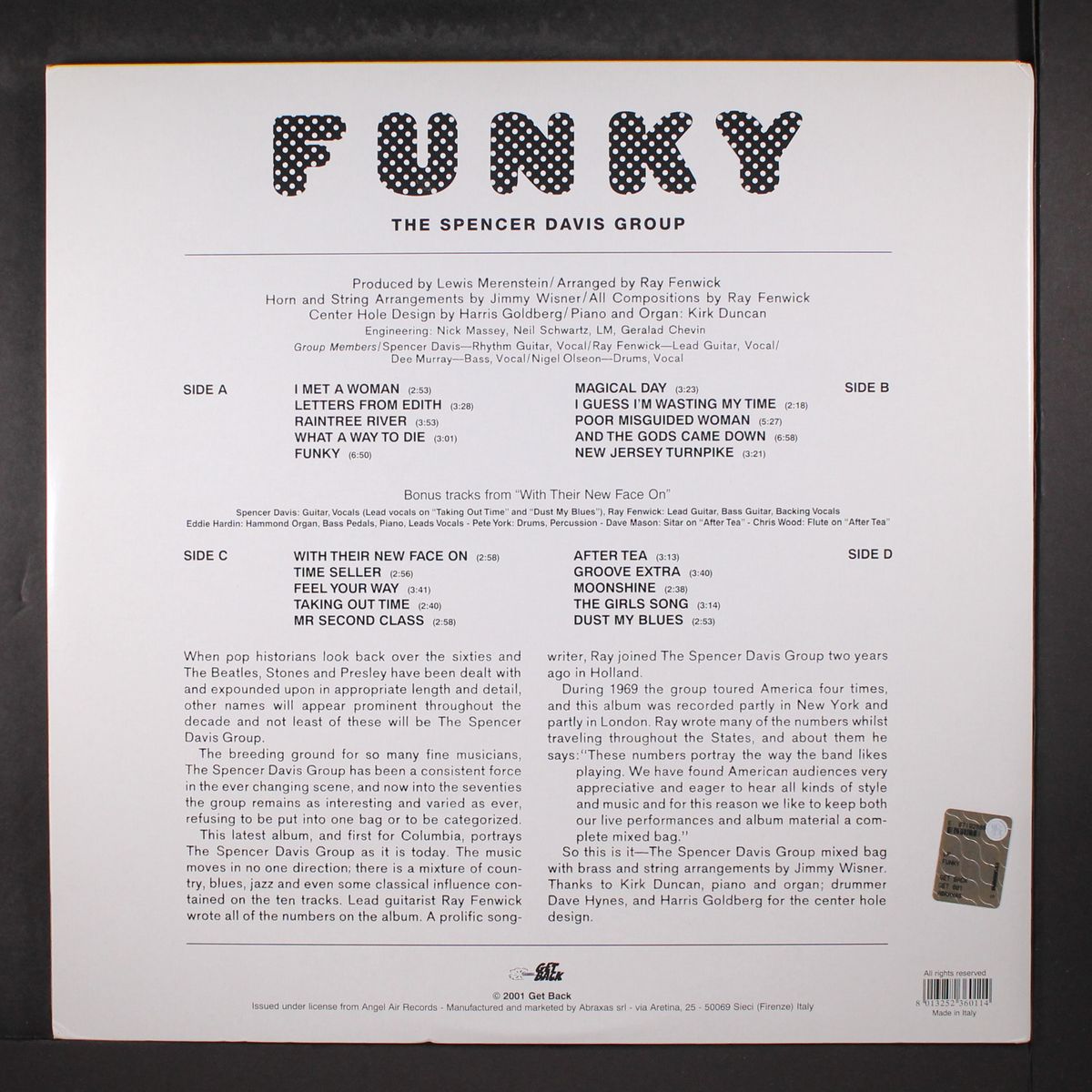 funky by SPENCER DAVIS GROUP
