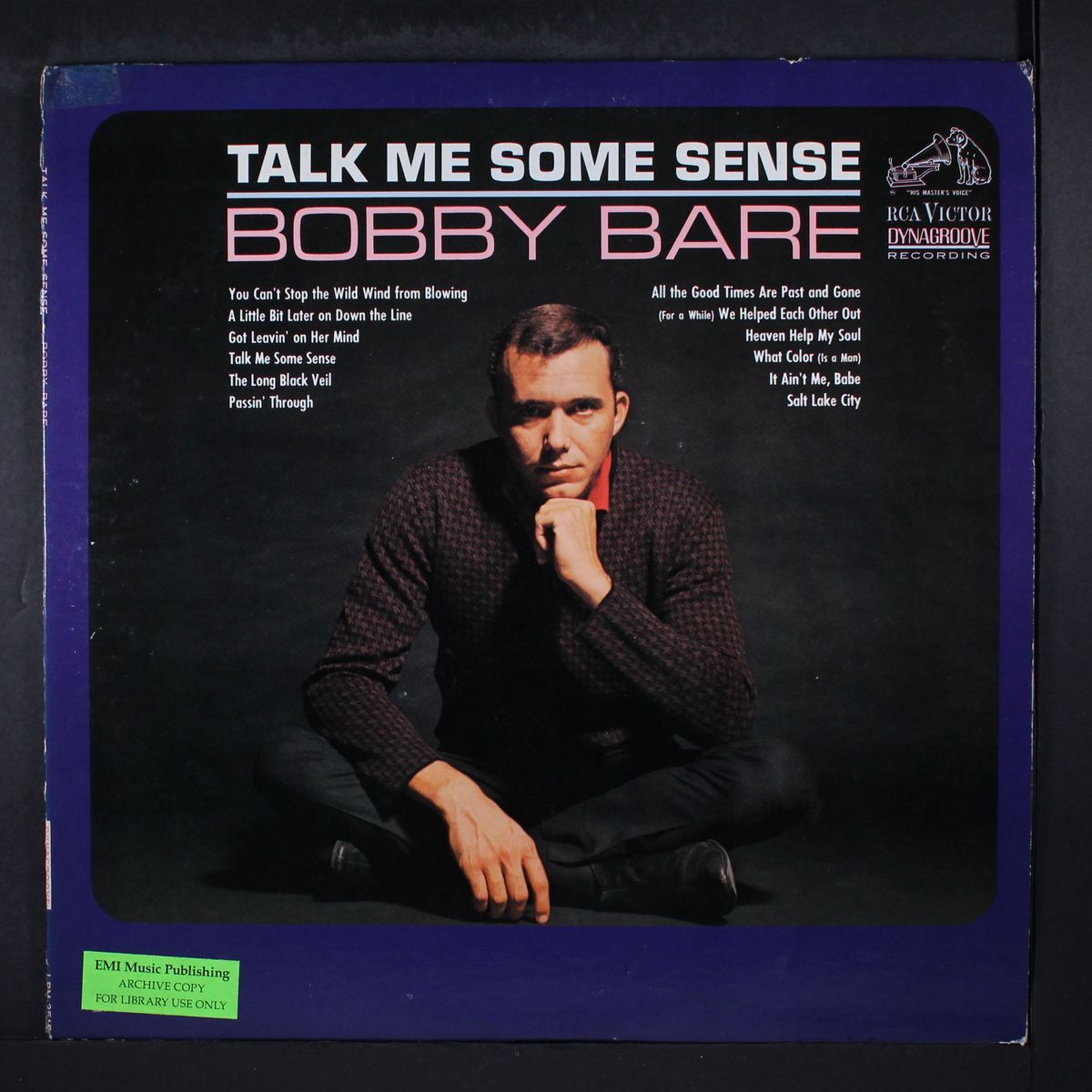talk me some sense by BOBBY BARE
