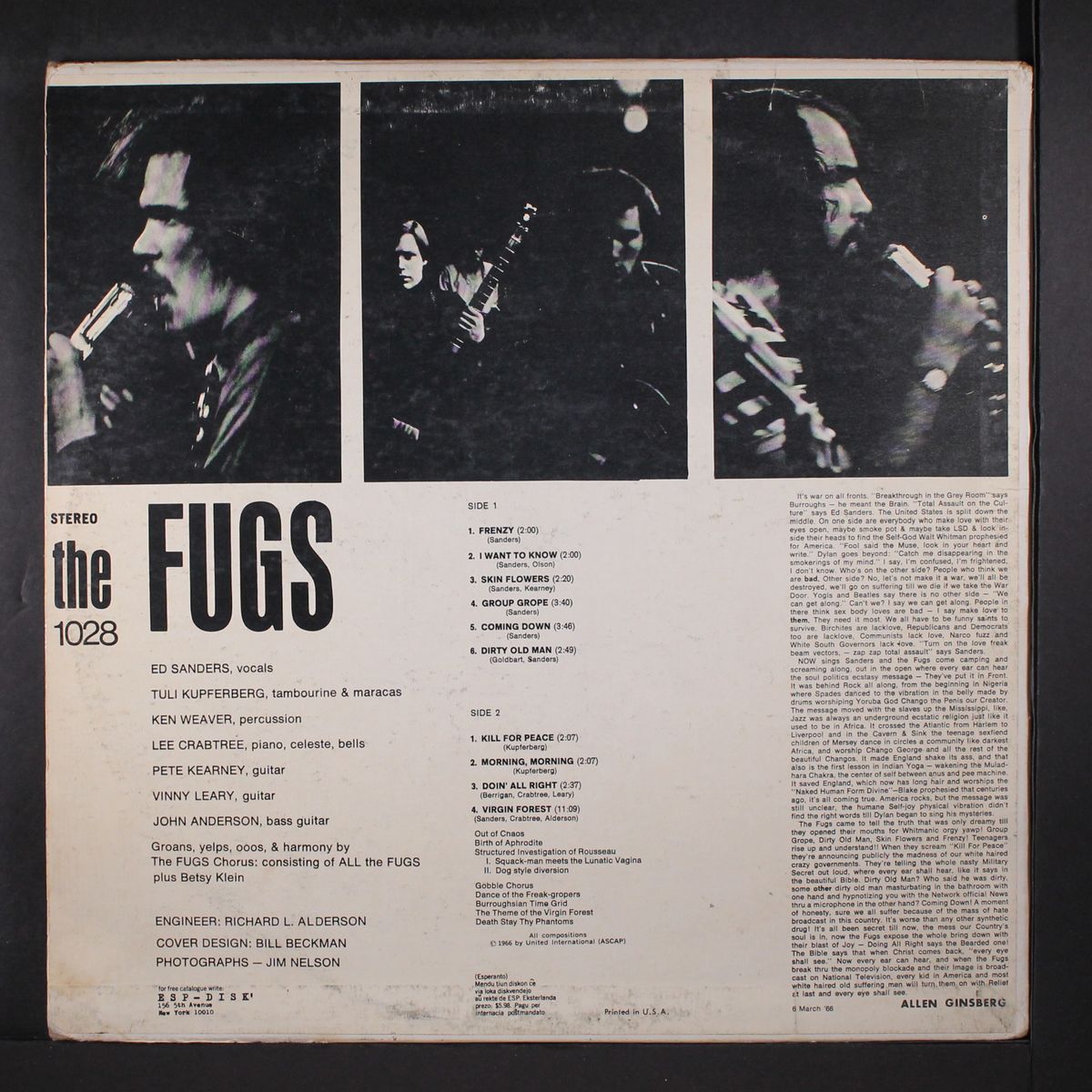 the fugs by FUGS