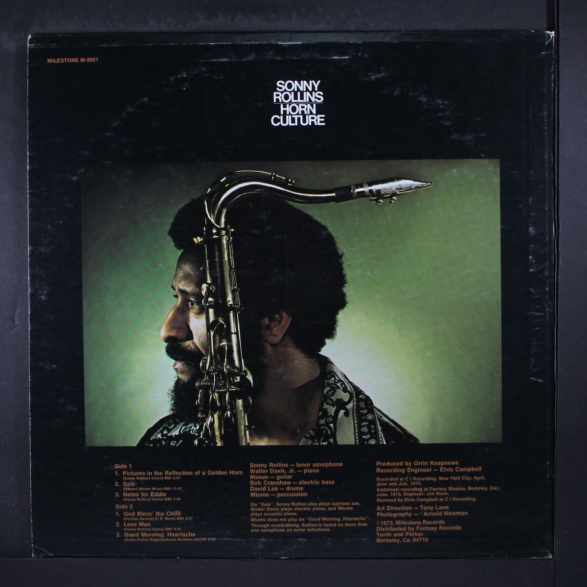 horn culture by SONNY ROLLINS