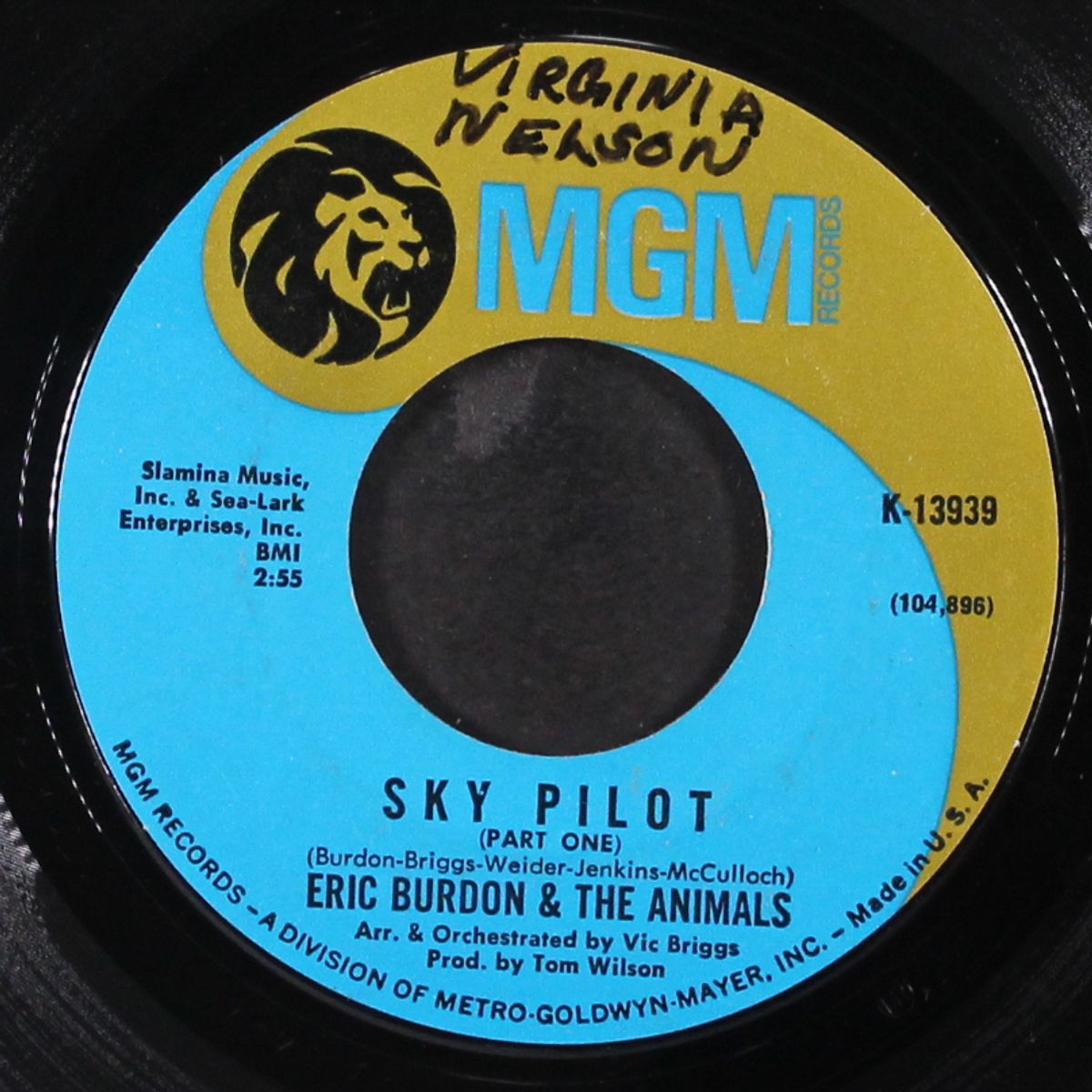 sky pilot / part 2 by ERIC BURDON & ANIMALS