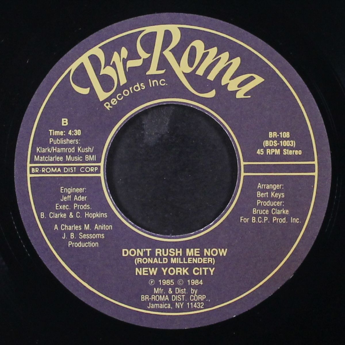 you're my lady / don't rush me now by NEW YORK CITY