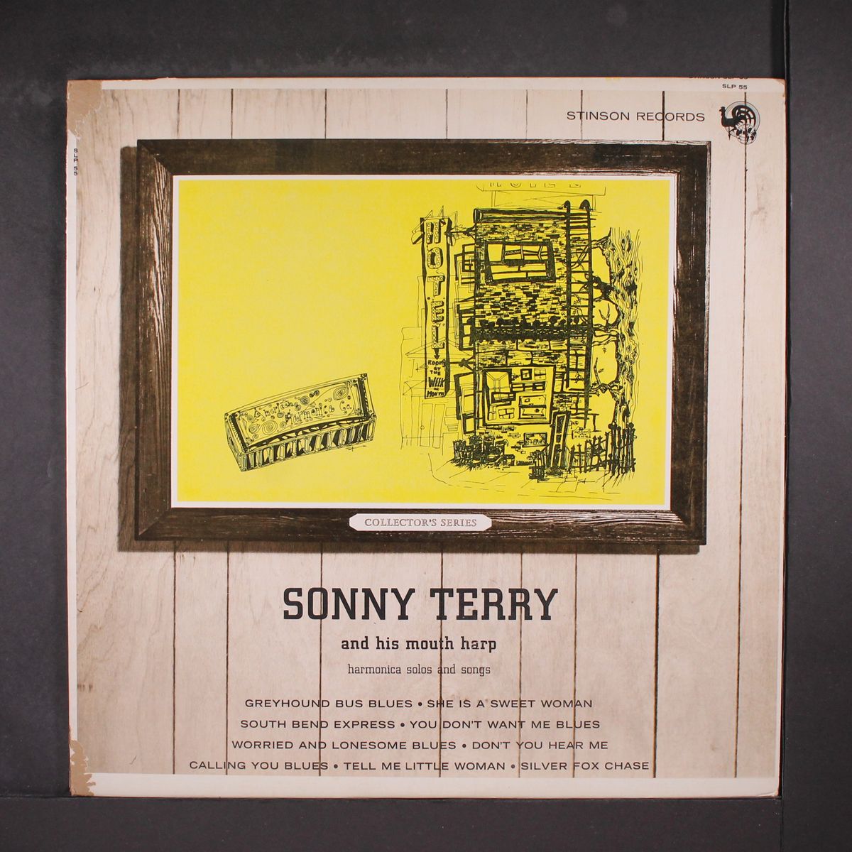 and his mouth harp by SONNY TERRY