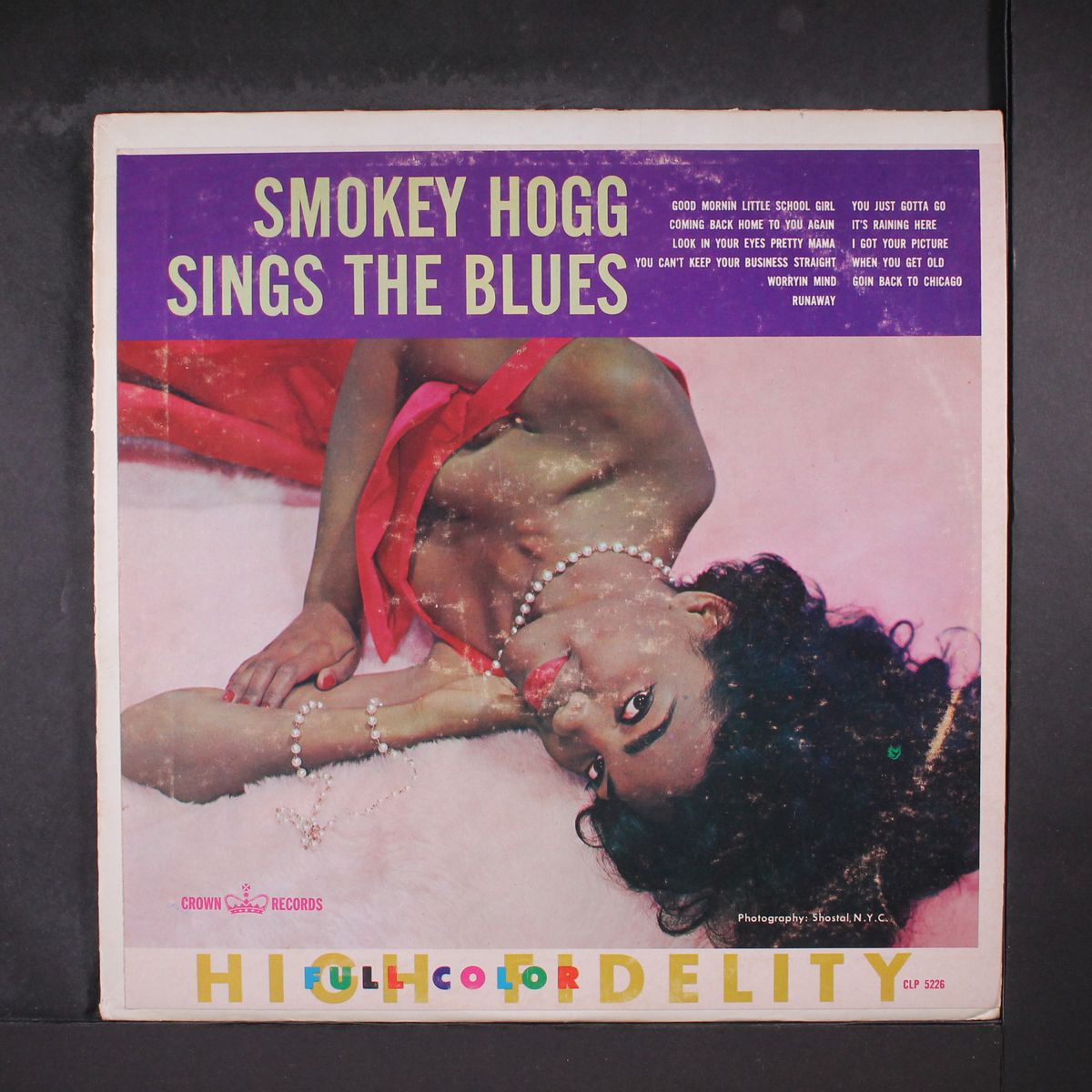 sings the blues by SMOKEY HOGG