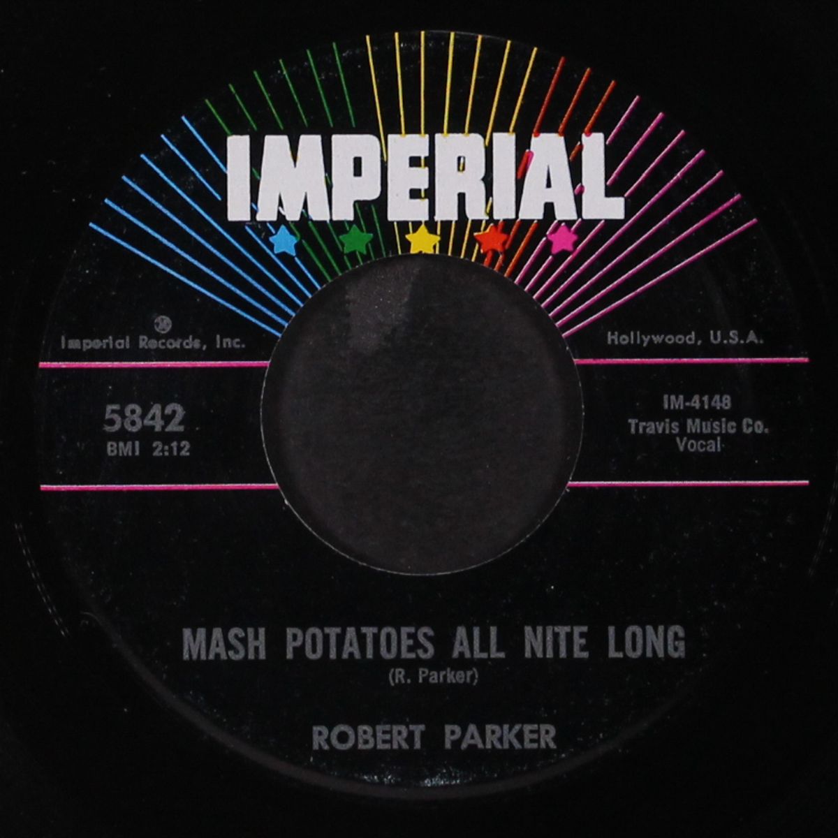 twistin' out in space / mash potatoes all nite long by ROBERT PARKER