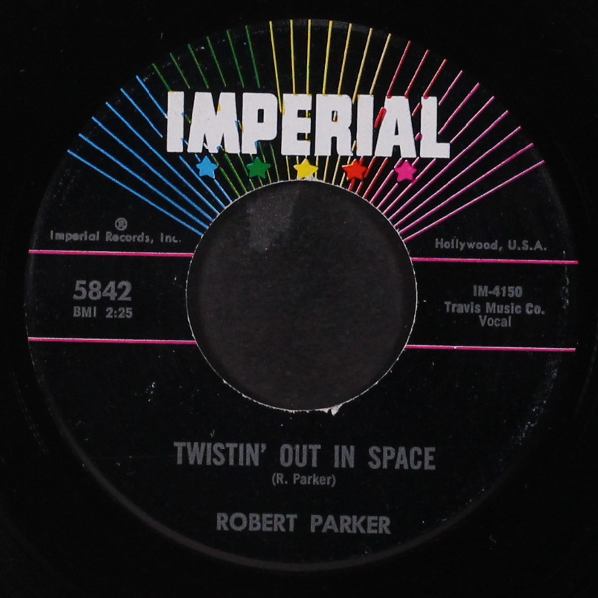 twistin' out in space / mash potatoes all nite long by ROBERT PARKER