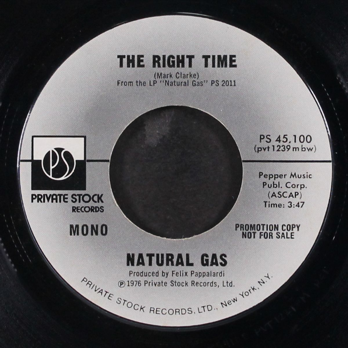the right time / mono by NATURAL GAS