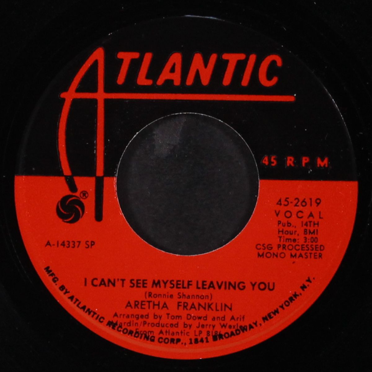 i can't see myself leaving you / gentle on my mind by ARETHA FRANKLIN