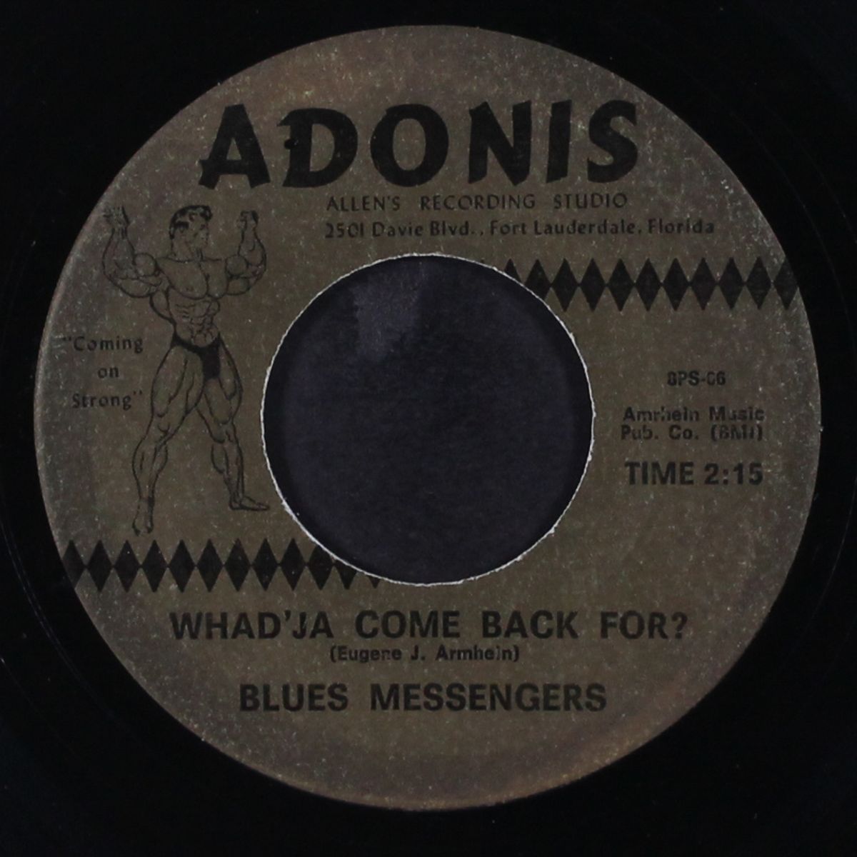 high wednesday / whad'ja come back for? by BLUES MESSENGERS