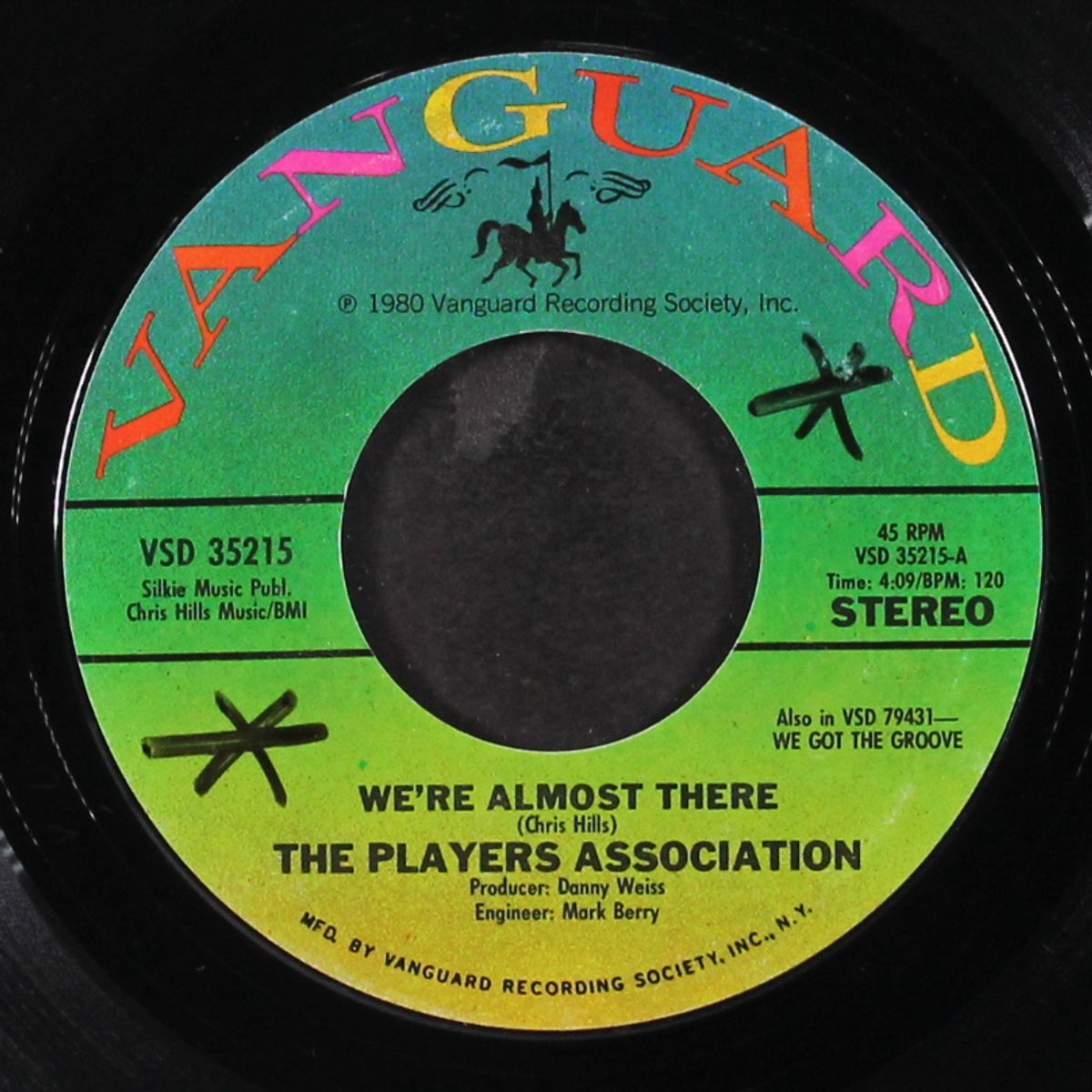 we're almost there / we got the groove by PLAYERS ASSOCIATION