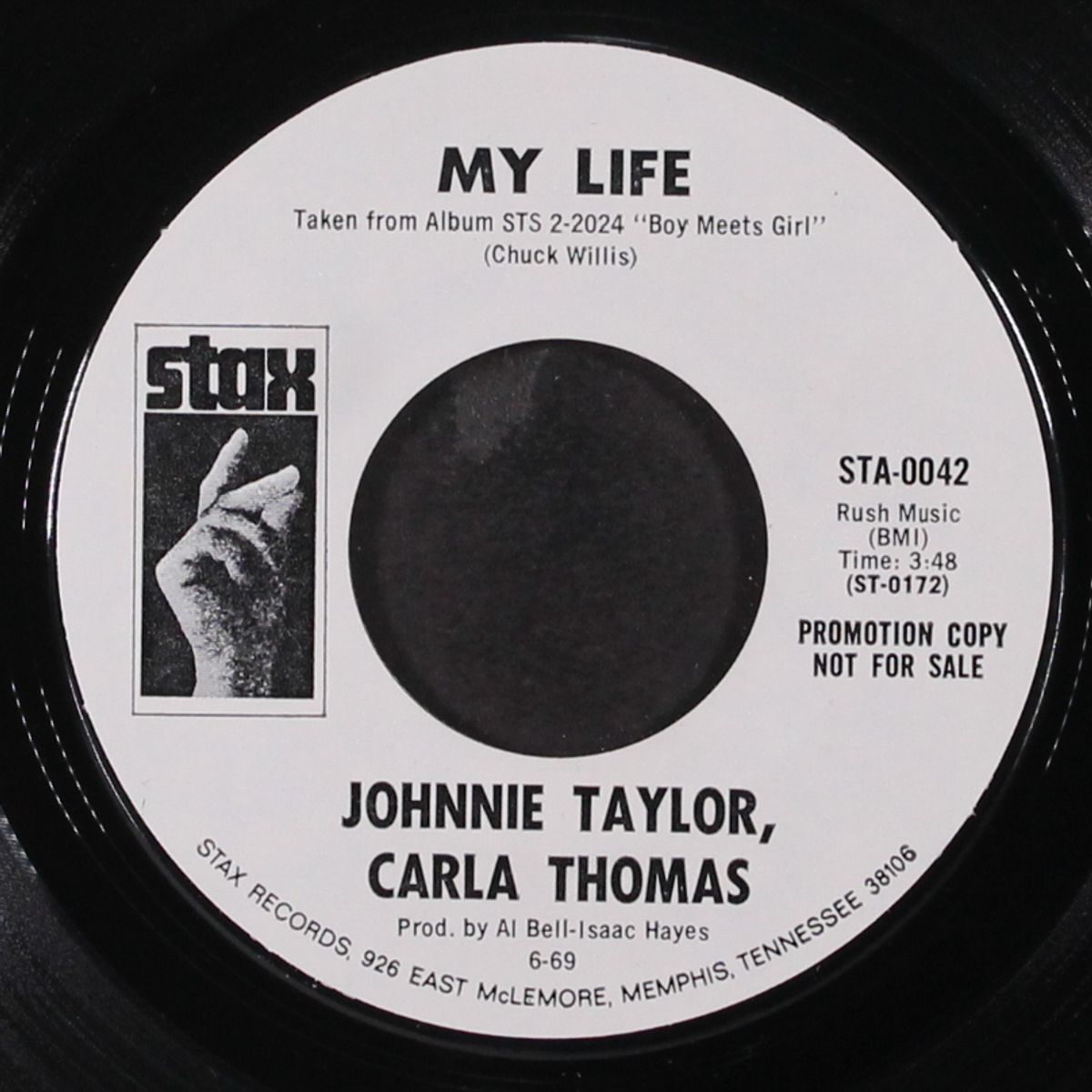 just keep on loving me / my life by JOHNNIE TAYLOR & CARLA THOMAS