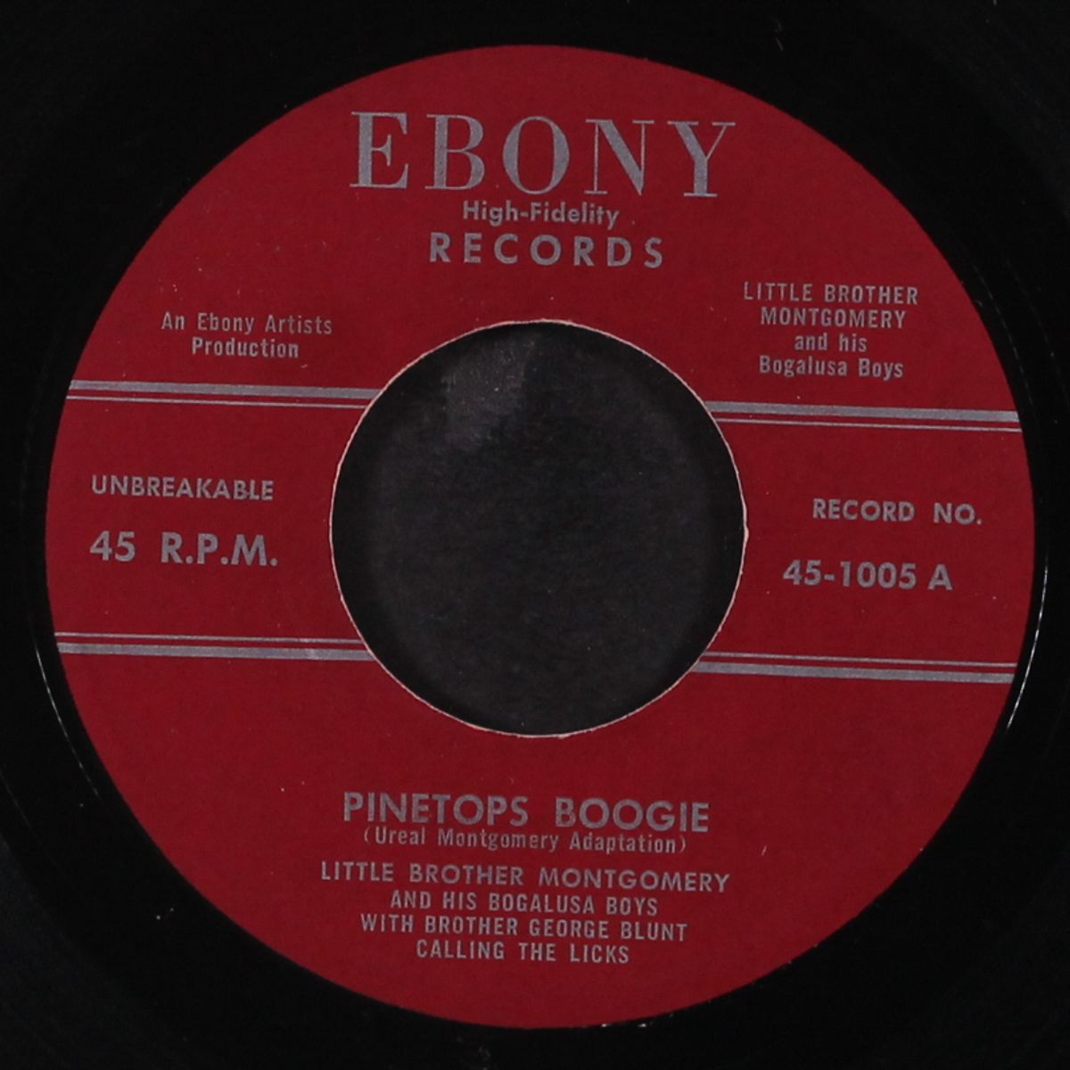 pinetops boogie / arkansas blues by LITTLE BROTHER MONTGOMERY