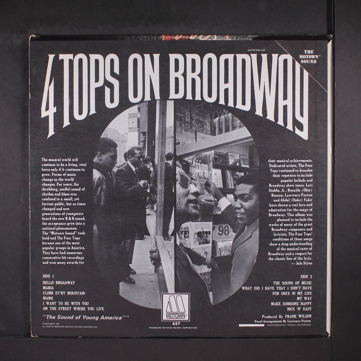 on broadway by FOUR TOPS