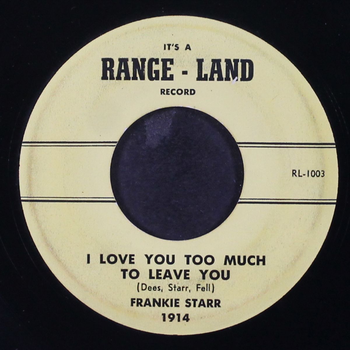i'm paying the price / i love you too much to leave you by FRANKIE STARR