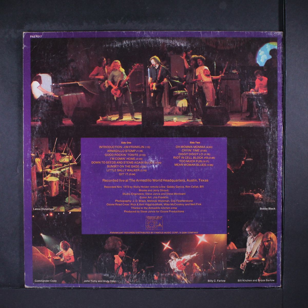 live from deep in the heart of texas by COMMANDER CODY