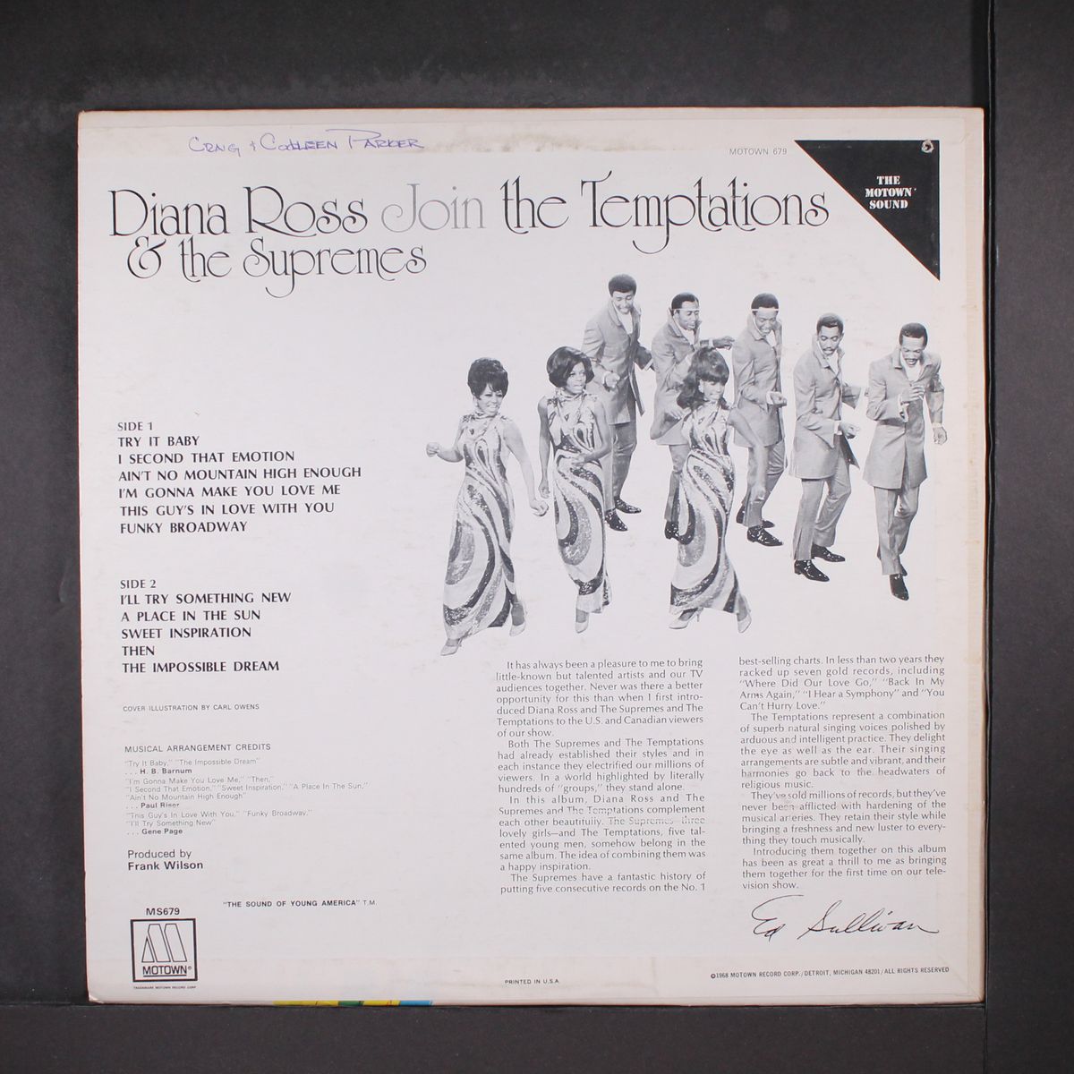 join the temptations by DIANA ROSS & SUPREMES