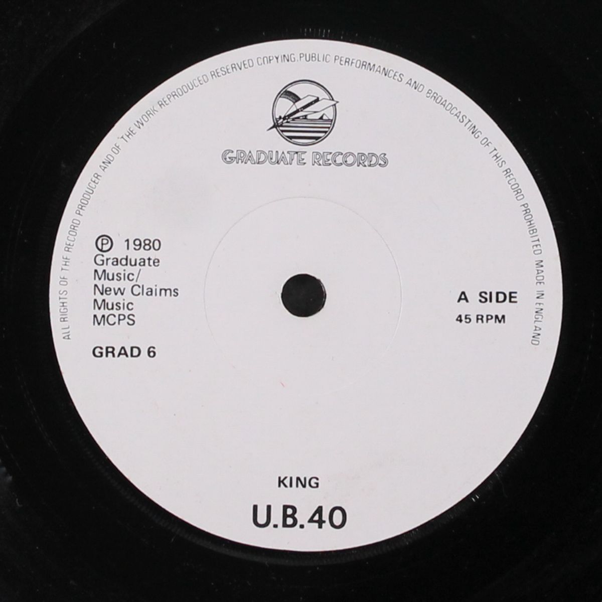 king / food for thought by UB40