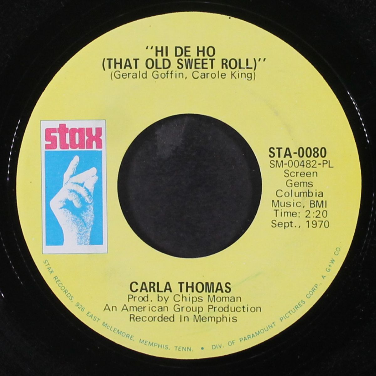 i loved you like i love my very life / hi de ho by CARLA THOMAS
