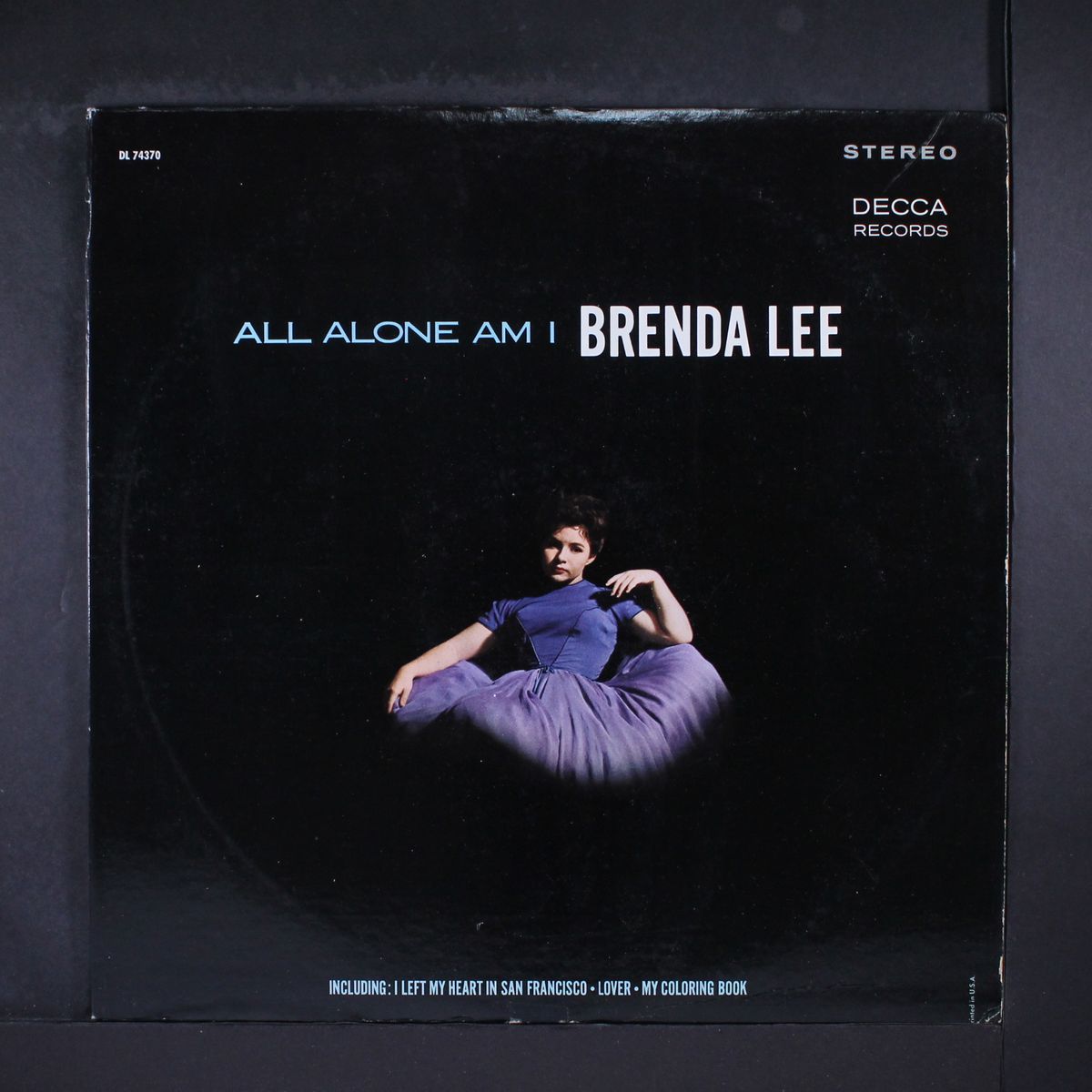 all alone am i by BRENDA LEE