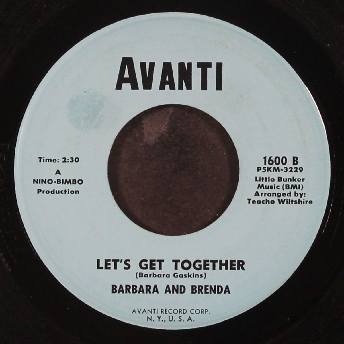 shame / let's get together by BARBARA & BRENDA