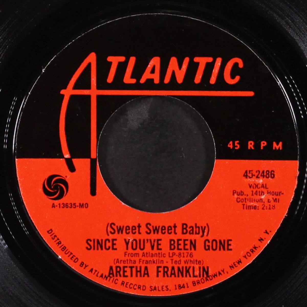 ain't no way / since you've been gone (sweet sweet baby) by ARETHA FRANKLIN