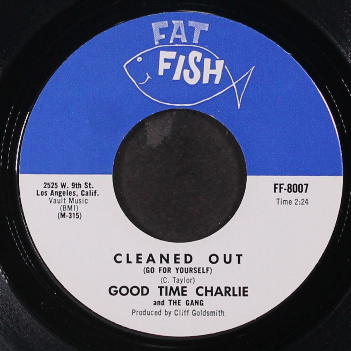 i've been cleaned out / cleaned out by GOOD TIME CHARLIE