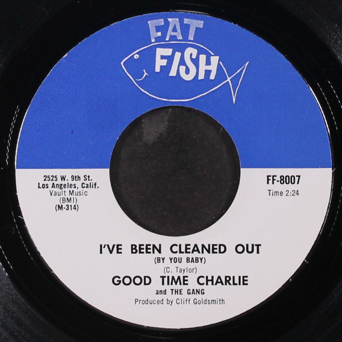 i've been cleaned out / cleaned out by GOOD TIME CHARLIE