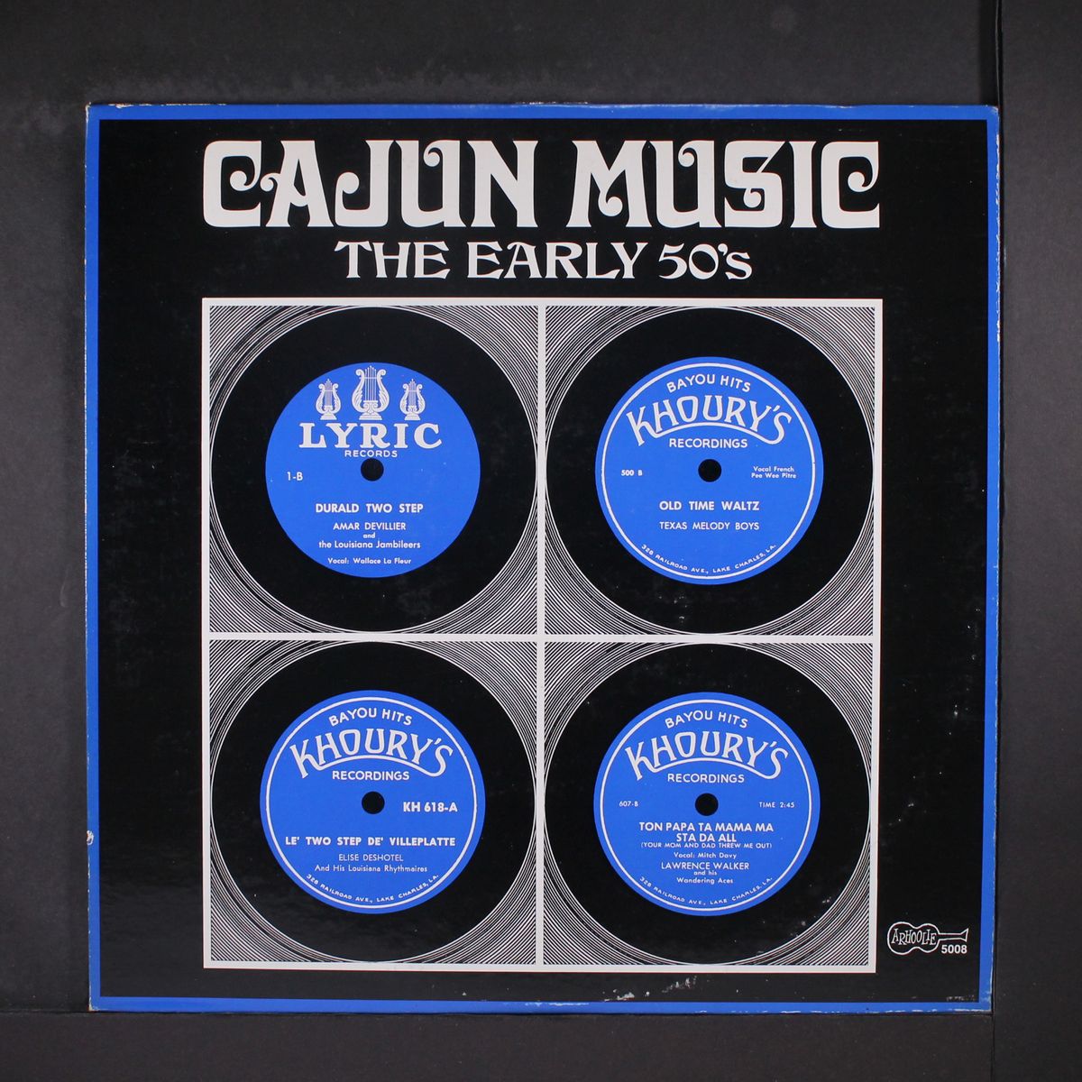 cajun music, the early 50's by VARIOUS