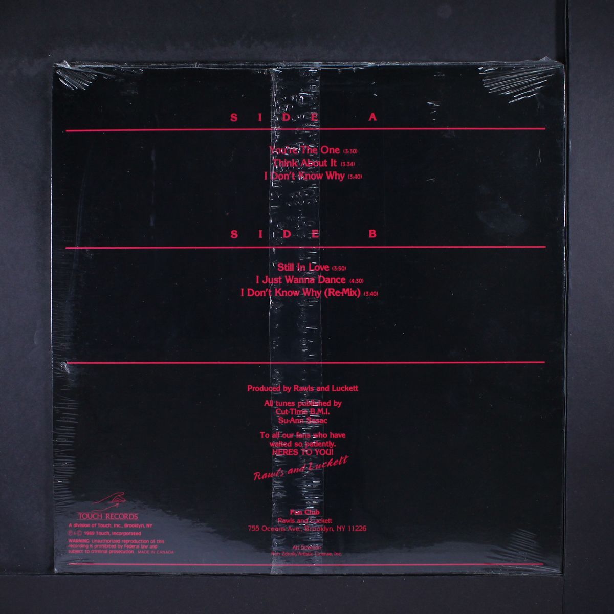 you're the one by RAWLS & LUCKETT