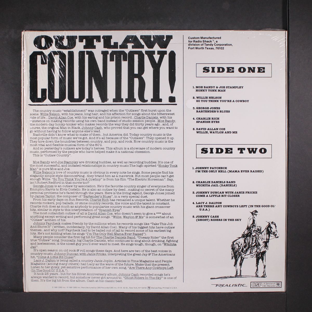 outlaw country! by VARIOUS