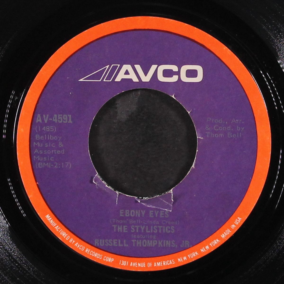 betcha by golly, wow / ebony eyes by STYLISTICS