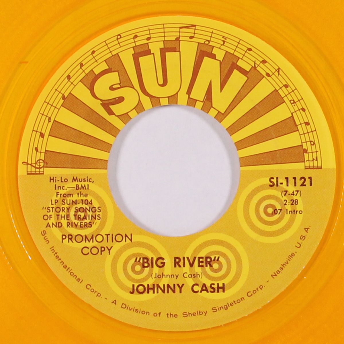 big river / same by JOHNNY CASH