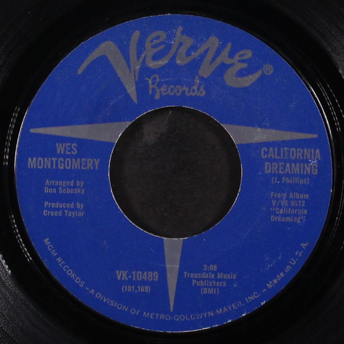 mr. walker / california dreaming by WES MONTGOMERY