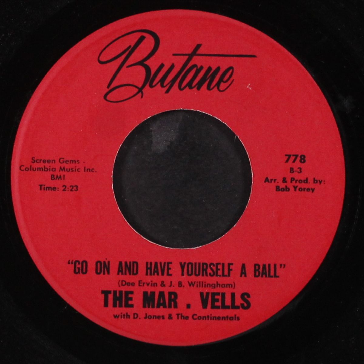 go on and have yourself a ball / how do i keep the girls away by MAR-VELLS