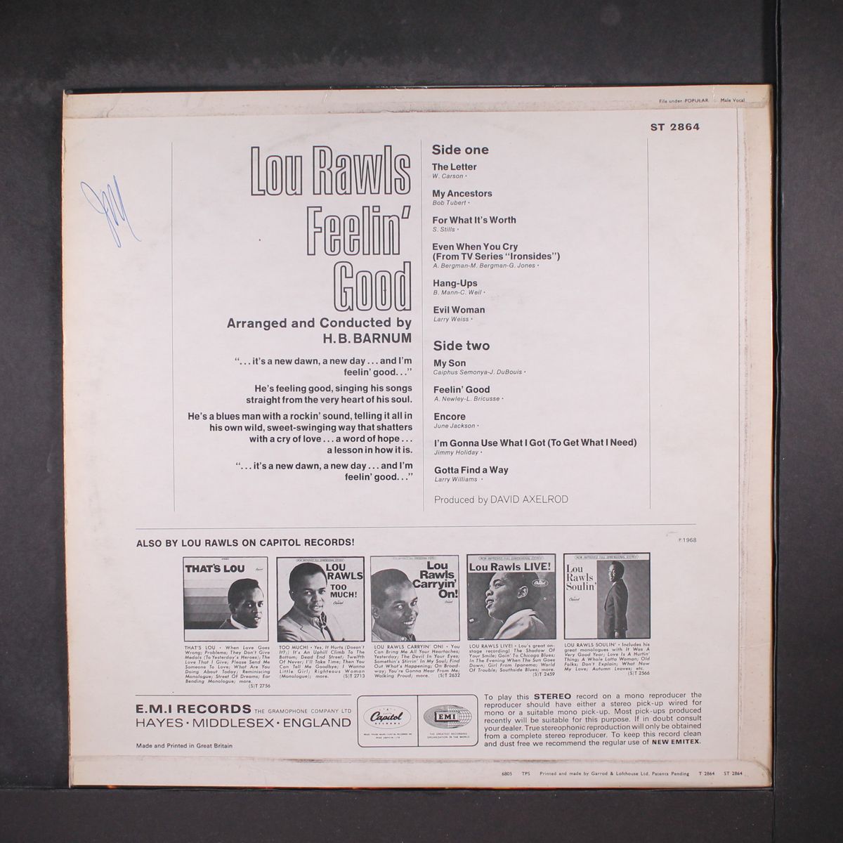 feelin' good by LOU RAWLS