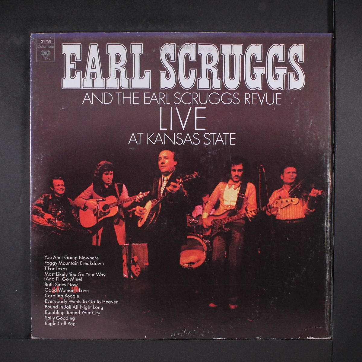 live at kansas state by EARL SCRUGGS