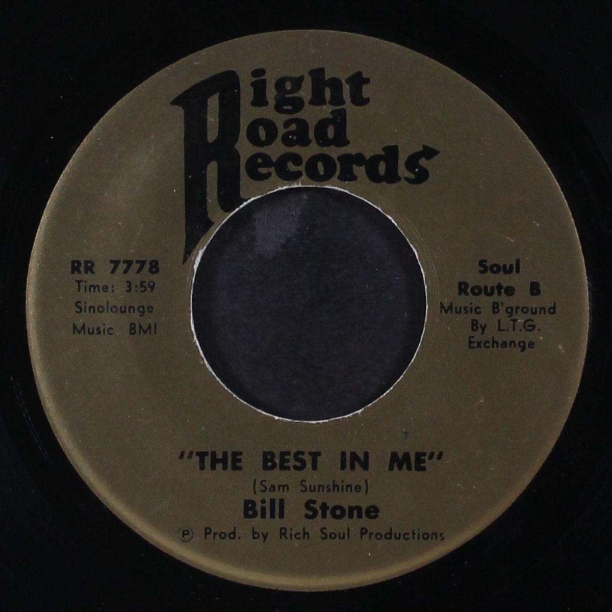 try it you'll like it / the best in me by BILL STONE