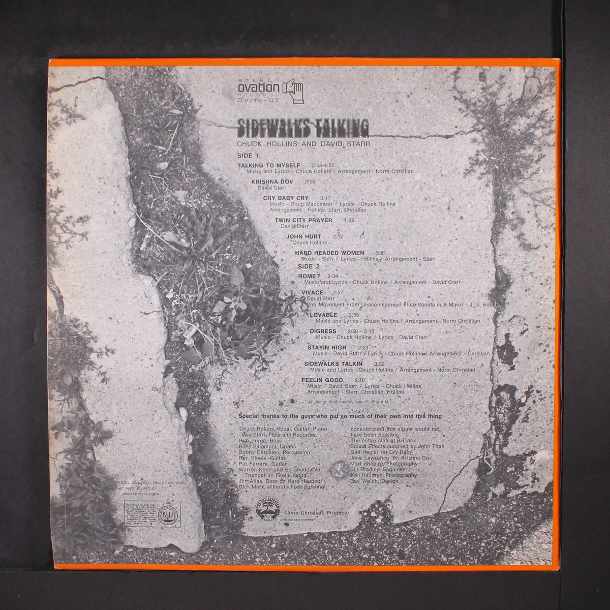 sidewalks talking by HOLLINS & STARR