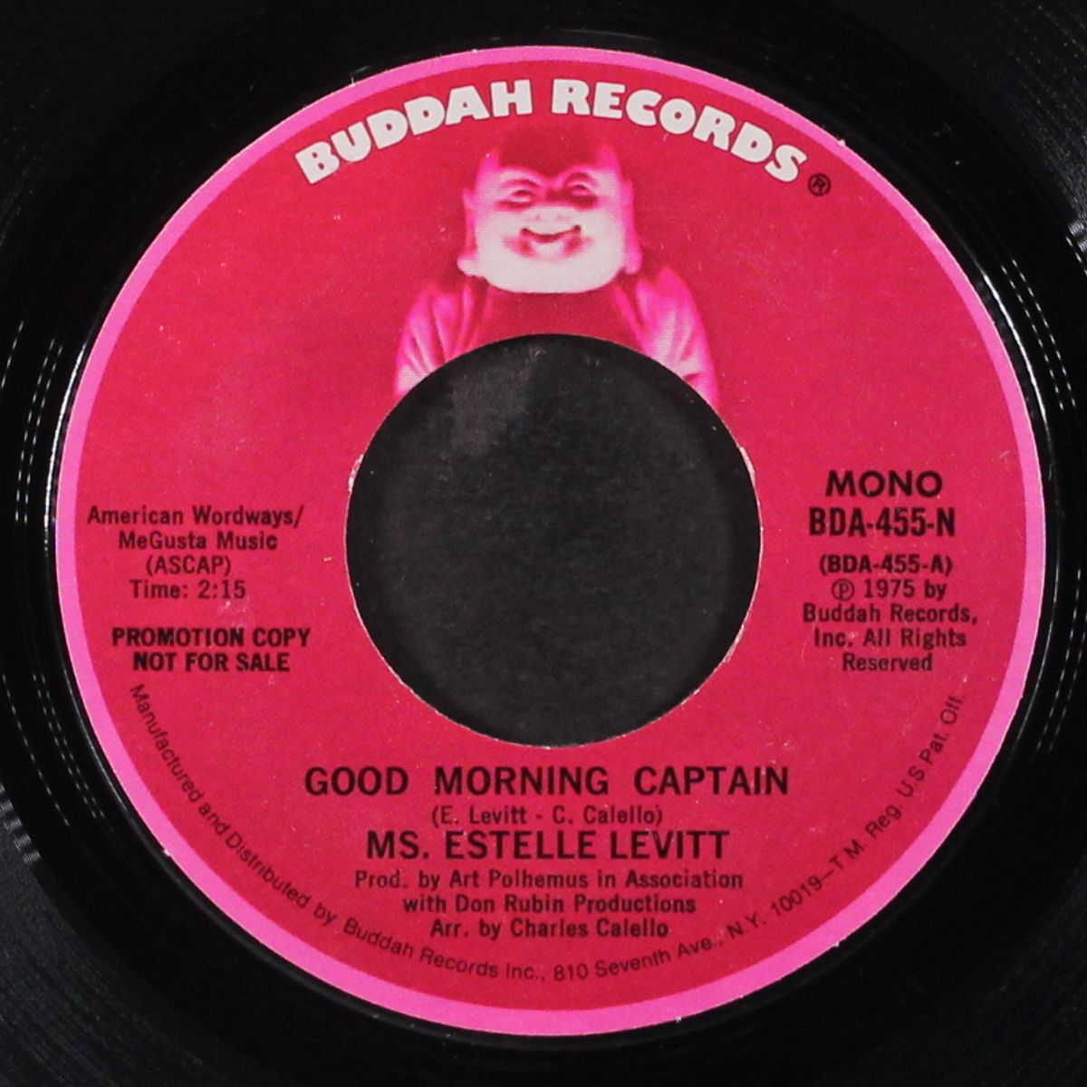 good morning captain / mono by MS. ESTELLE LEVITT