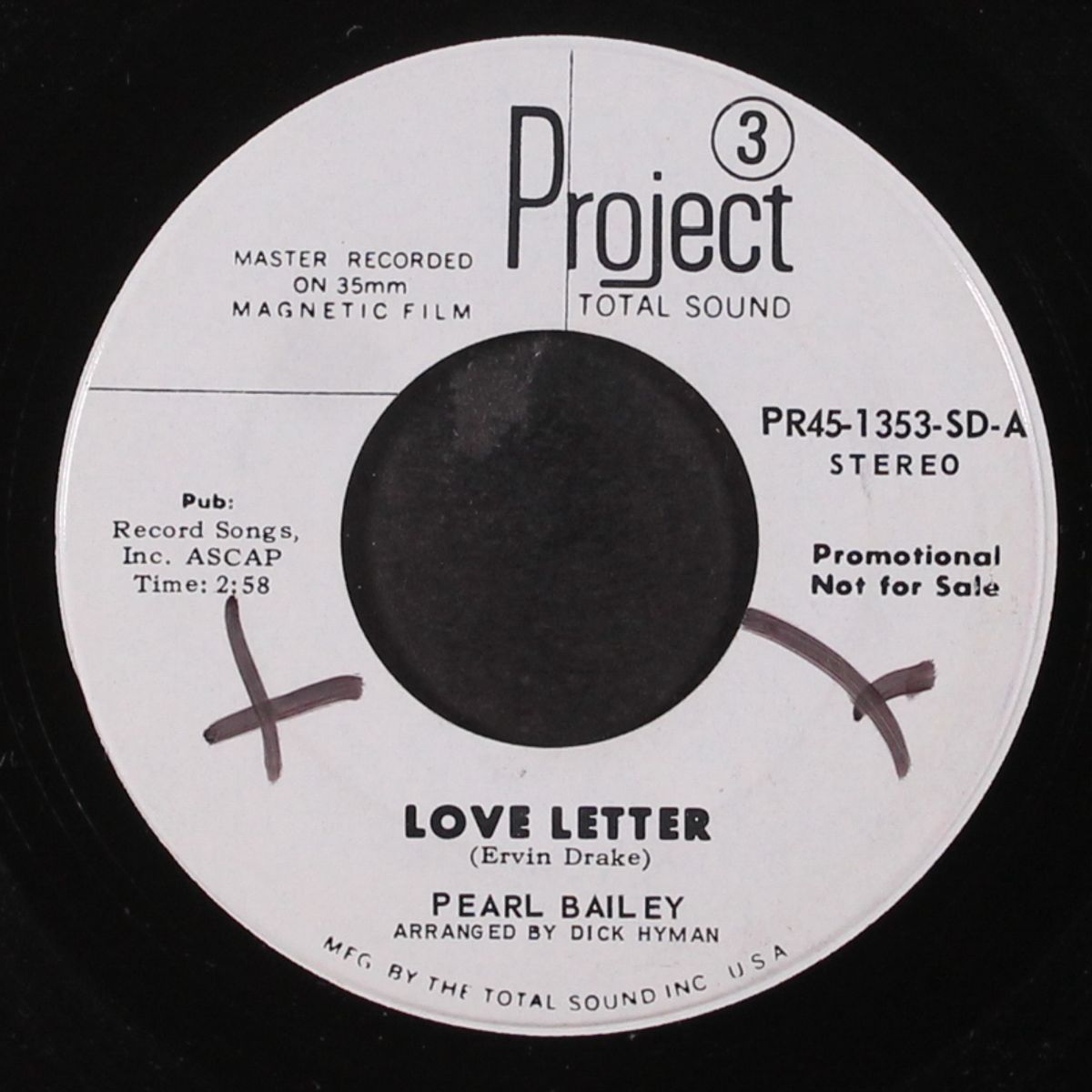 love letter / poor butterfly by PEARL BAILEY