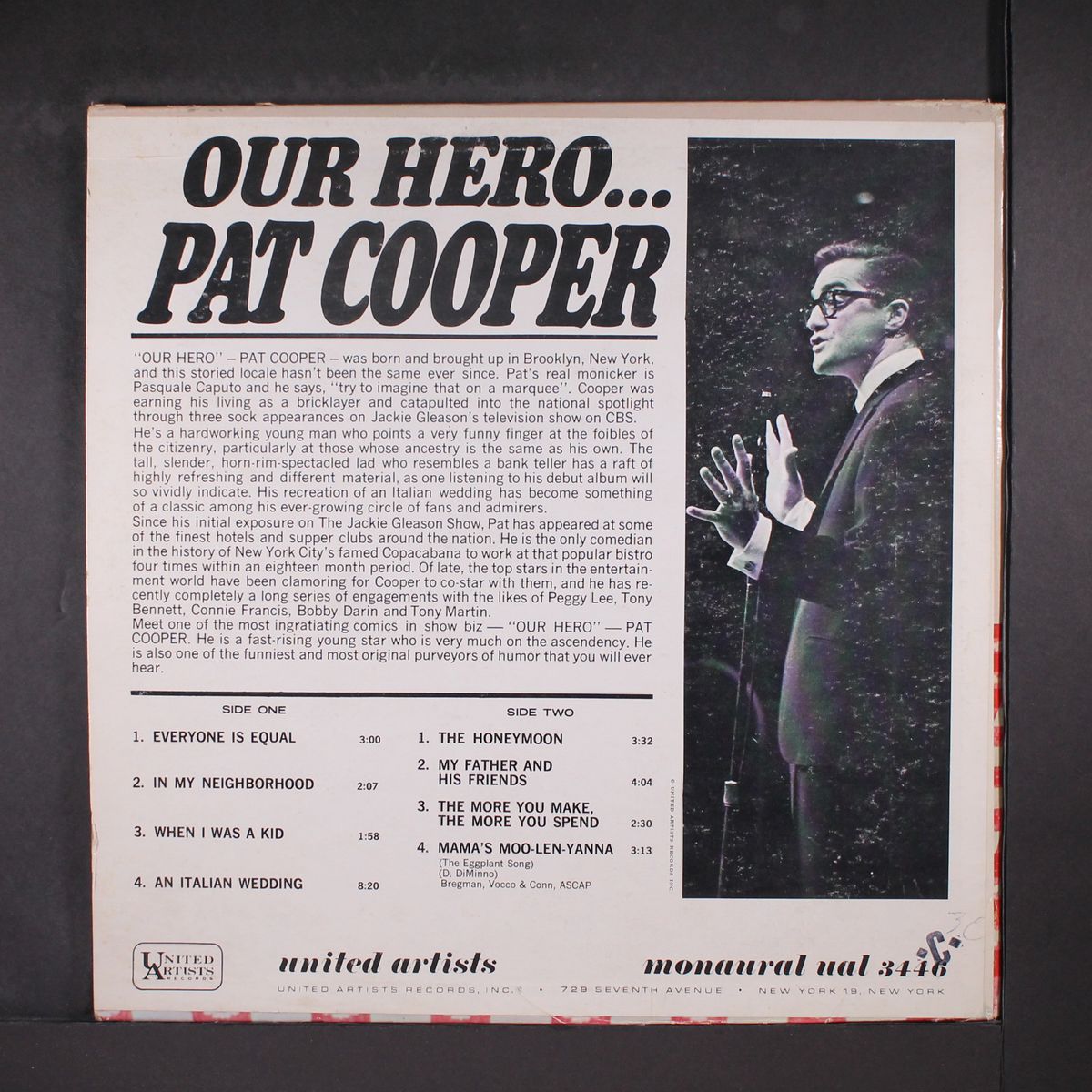 our hero... by PAT COOPER