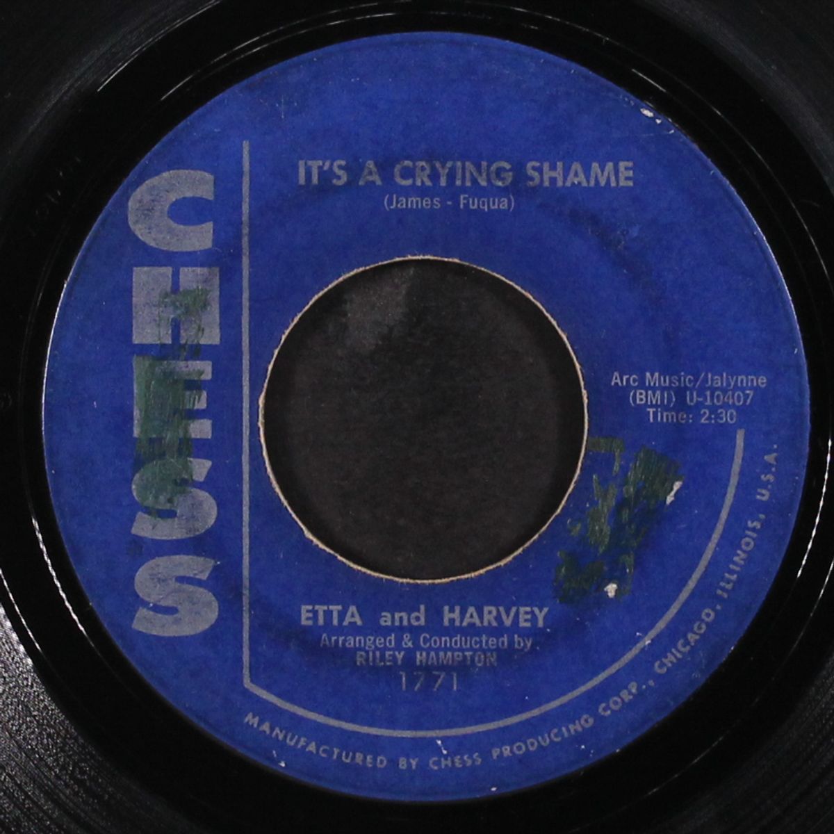 spoonful / it's a crying shame by ETTA & HARVEY